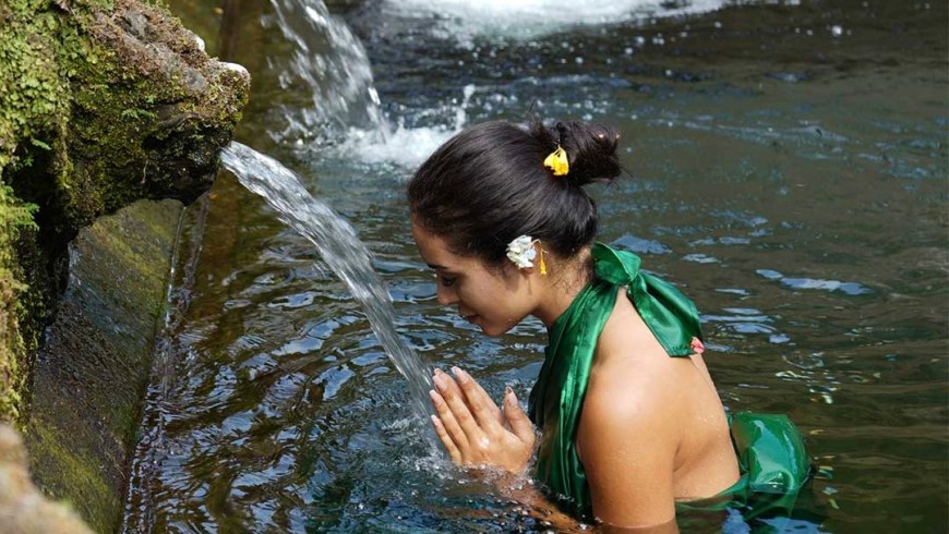 Bali Holy Water Purification and Palm Reading
