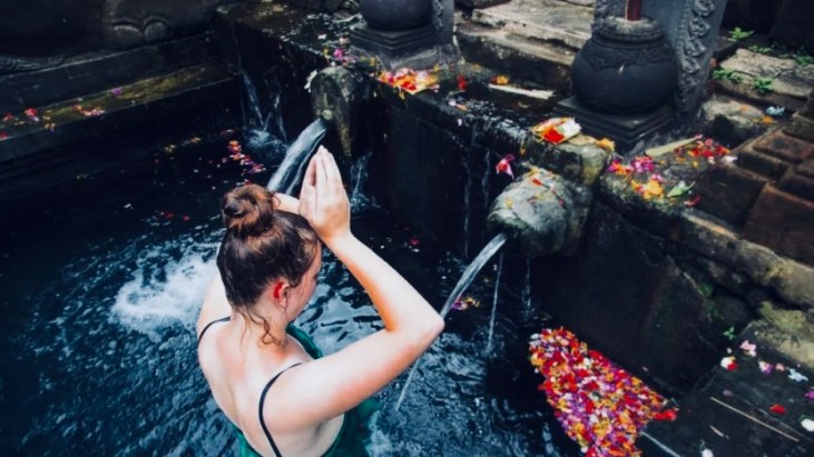 Bali Holy Water Purification and Palm Reading